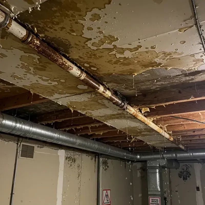 Ceiling Water Damage Repair in East Spencer, NC