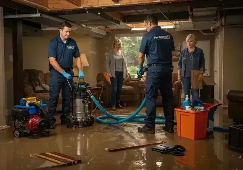 Basement Water Extraction and Removal Techniques process in East Spencer, NC